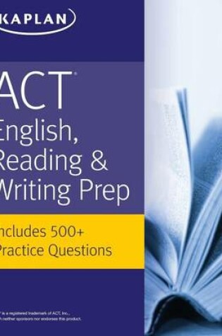 Cover of ACT English, Reading, & Writing Prep