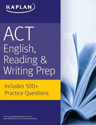 Book cover for ACT English, Reading, & Writing Prep