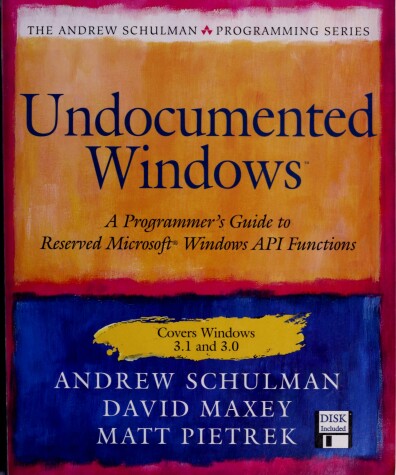 Book cover for Undocumented Windows