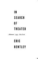 Book cover for In Search of Theater