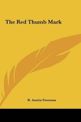 Book cover for The Red Thumb Mark the Red Thumb Mark