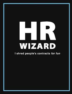 Book cover for HR (Human Resources) Wizard Notebook, Journal & Exercise Book