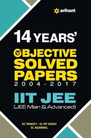 Cover of 14 Years' Iit Jee Objective Solved Papers