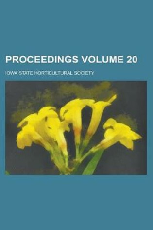 Cover of Proceedings Volume 20