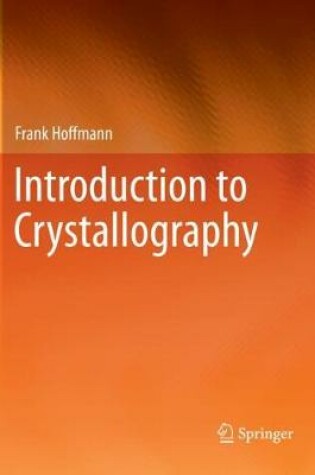 Cover of Introduction to Crystallography