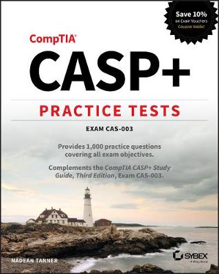 Book cover for CASP+ Practice Tests