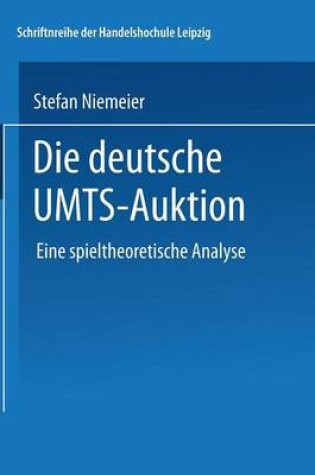 Cover of Die deutsche UMTS-Auktion