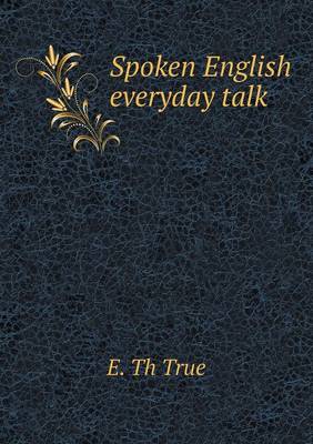 Book cover for Spoken English everyday talk