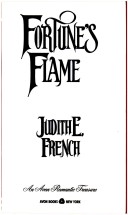 Book cover for Fortune's Flame