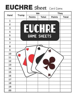 Book cover for Euchre Game Sheets