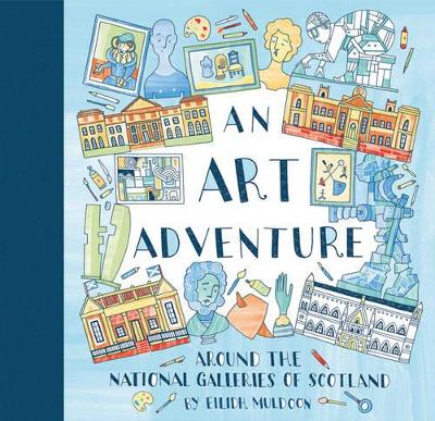 Book cover for An Art Adventure around the National Galleries of Scotland
