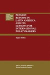 Book cover for Pension Reform in Latin America and Its Lessons for International Policymakers