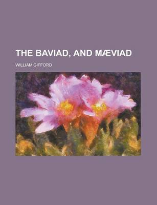 Book cover for The Baviad, and M Viad