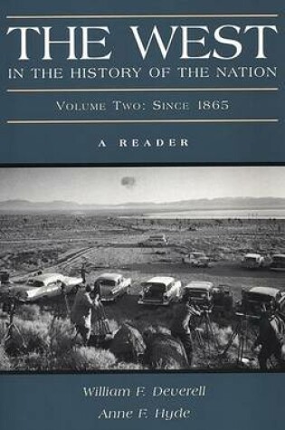 Cover of The West in the History of the Nation, Volume Two