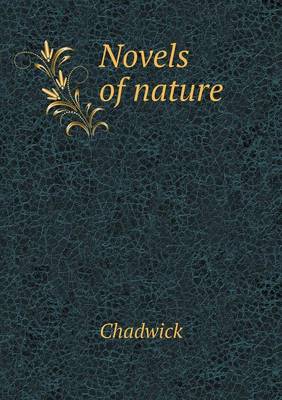 Book cover for Novels of nature