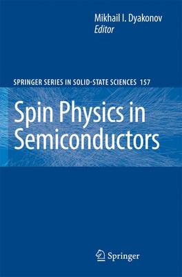 Book cover for Spin Physics in Semiconductors