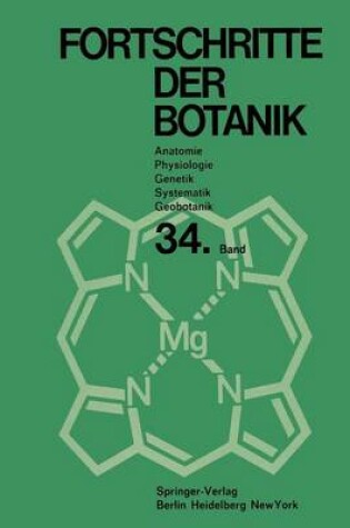 Cover of Fortschritte Der Botanik