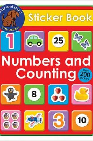 Cover of Numbers and Counting Stickers-Play & Learn Wallace