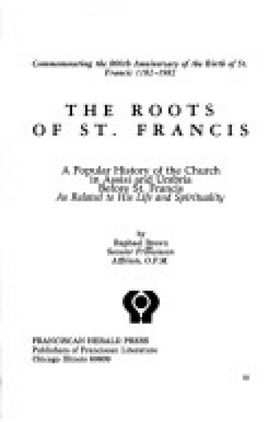 Cover of The Roots of St. Francis