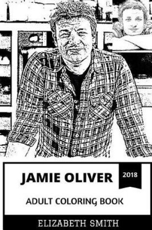 Cover of Jamie Oliver Adult Coloring Book