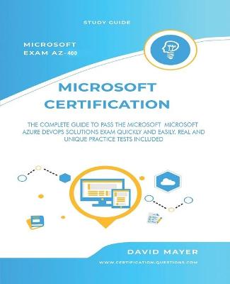 Book cover for Microsoft Exam AZ-400