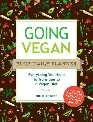 Book cover for Going Vegan: Your Daily Planner