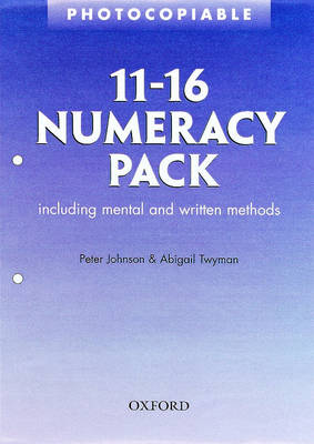 Book cover for 11-16 Numeracy