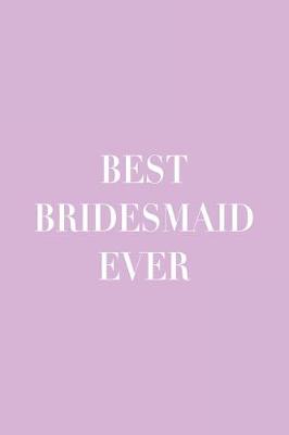 Book cover for Best Bridesmaid Ever