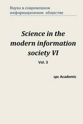Book cover for Science in the Modern Information Society VI. Vol. 3