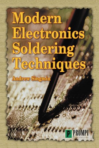 Book cover for Modern Electronics Soldering Techniques