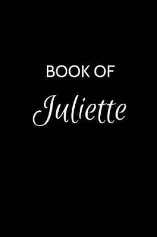 Cover of Book of Juliette