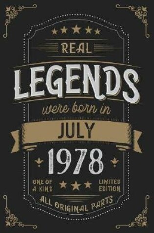 Cover of Real Legends were born in July 1978