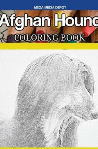 Cover of Afghan Hound Coloring Book