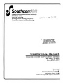 Book cover for 1996 IEEE Southcon