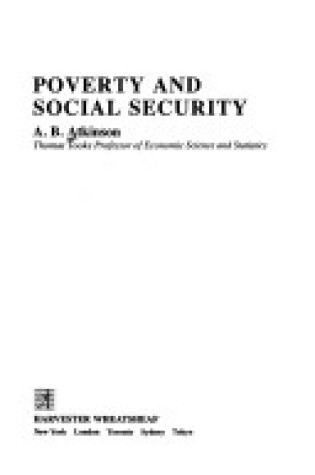 Cover of Poverty and Social Security