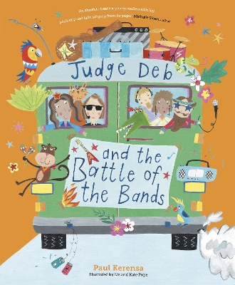 Book cover for Judge Deb and the Battle of the Bands