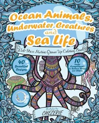 Book cover for ANTI-STRESS Marine Grown Up Coloring Book