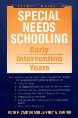 Book cover for Parents' Guide to Special Needs Schooling