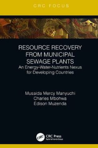 Cover of Resource Recovery from Municipal Sewage Plants