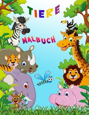 Book cover for Tiere Malbuch