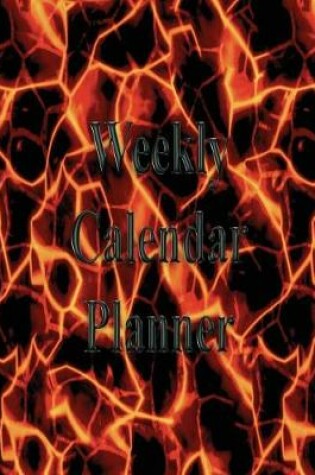 Cover of Weekly Calendar Planner - 70 Weeks - (8.5 X 11) - Lava Flow