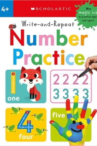 Cover of Write-And-Repeat Number Practice: Scholastic Early Learners (Write-And-Repeat)