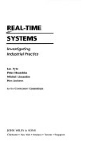 Cover of Real-time Systems