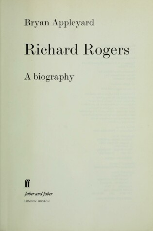 Cover of Richard Rogers