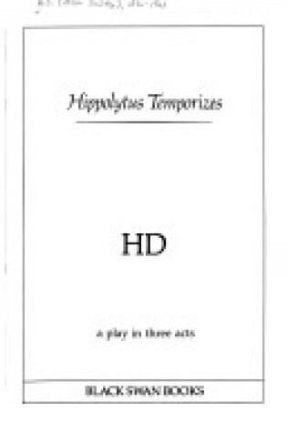Cover of Hippolytus Temporizes