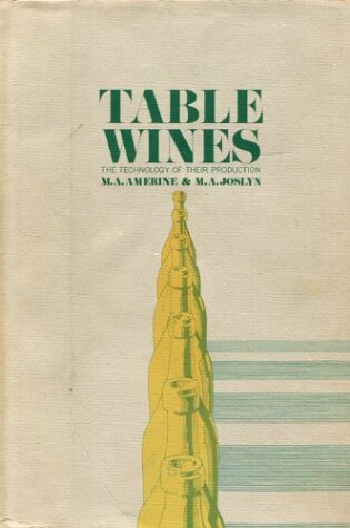 Cover of Table Wines