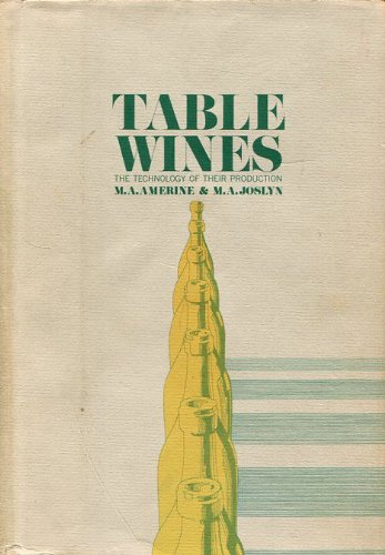 Book cover for Table Wines