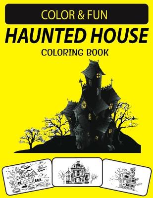 Book cover for Haunted House Coloring Book