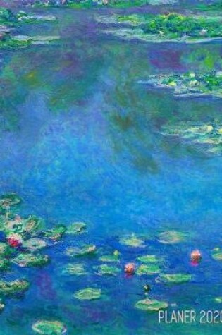 Cover of Claude Monet Monatsplaner 2020