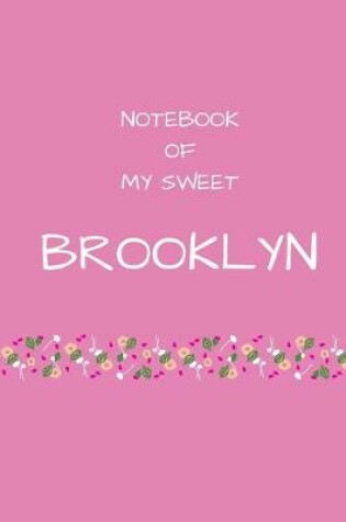 Cover of Notebook of my sweet Brooklyn